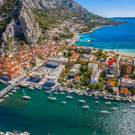 Beachfront Apartment Plaza Omiš Exterior foto